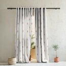 Elegant Ethenic Print Room Darkening Curtain - Set of 2 - DS274A
