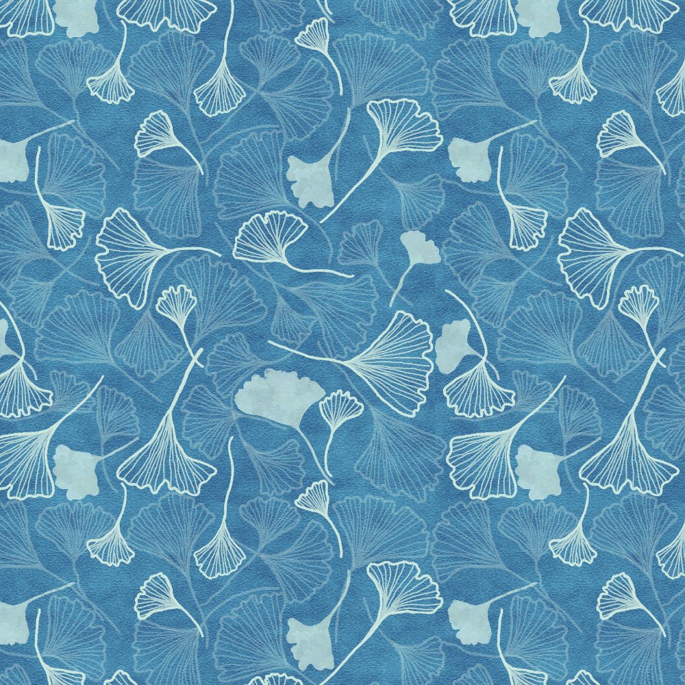 Elegent Floral Print Matt Finish Room Darkening Curtain Set of 2 MTDS501D - Image 6