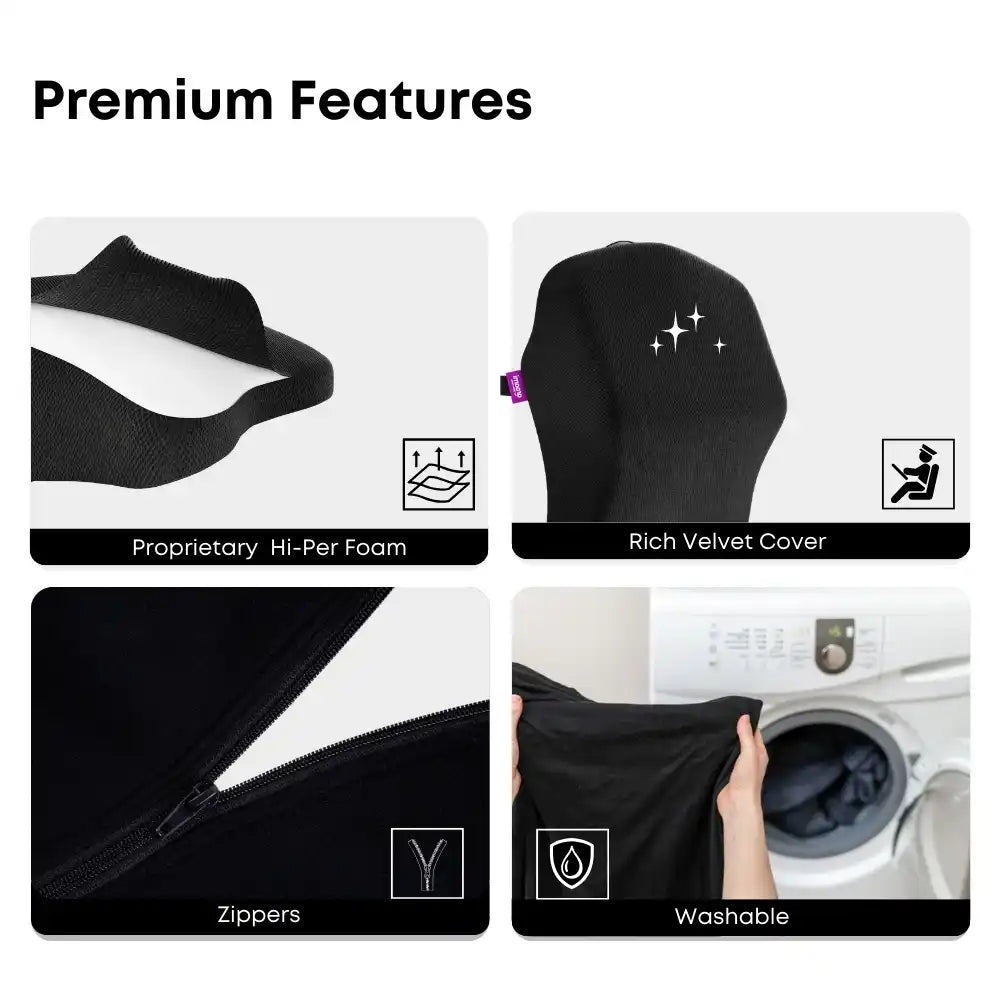 Zudo CoreComfort Prolonged Neck Rest Cushion - Image 7