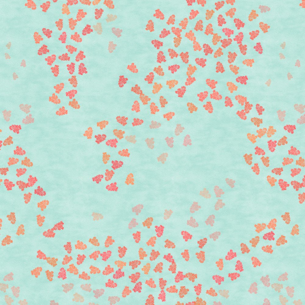 Elegant Floral Print Room Darkening Curtains- Set of 2 - DS500 C - Image 2