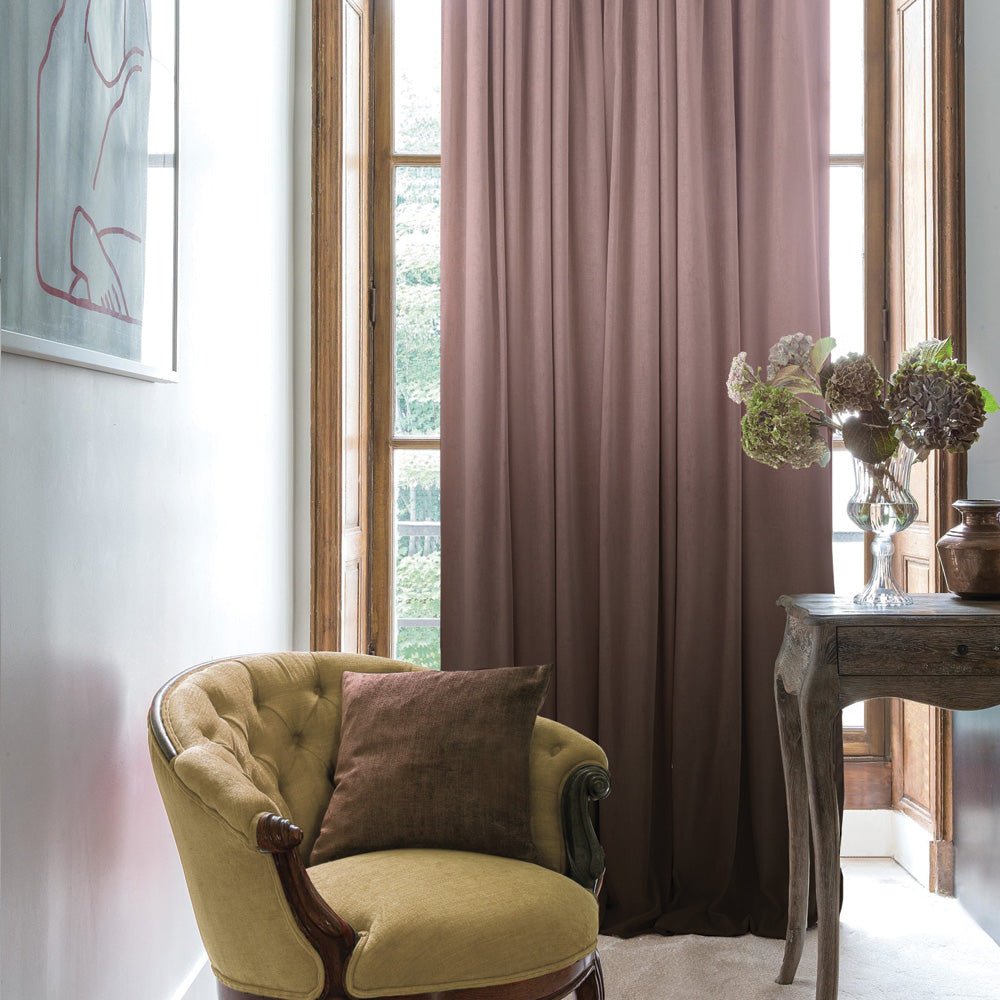 Elegant Ombre Print Room Darkening Curtain Set of 2, FL5 - Image 6