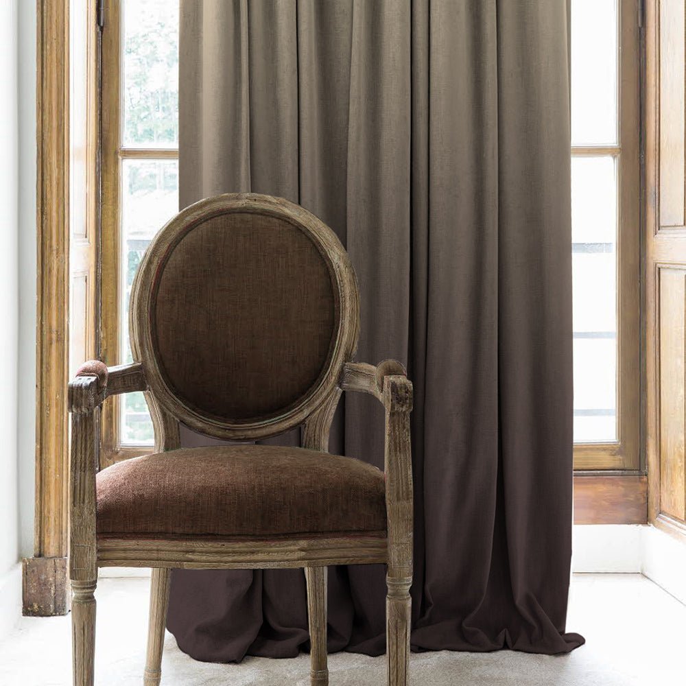 Elegant Ombre Print Room Darkening Curtain - Set of 2 - DSFRDM6 - Image 6