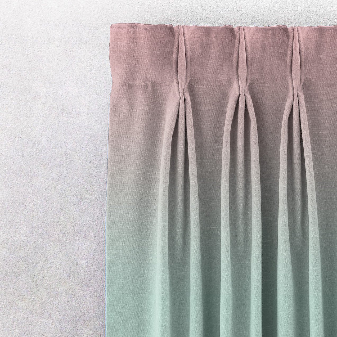 Elegant Ombre Print Room Darkening Curtain Set of 2, OMBRE25 - Image 4