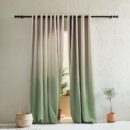 Elegant Ombre Print Room Darkening Curtain - Set of 2 - DSTMI4