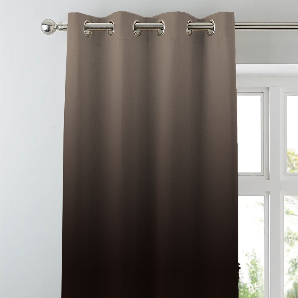 Elegant Ombre Print Room Darkening Curtain - Set of 2 - DSWOVEN9 - Image 3