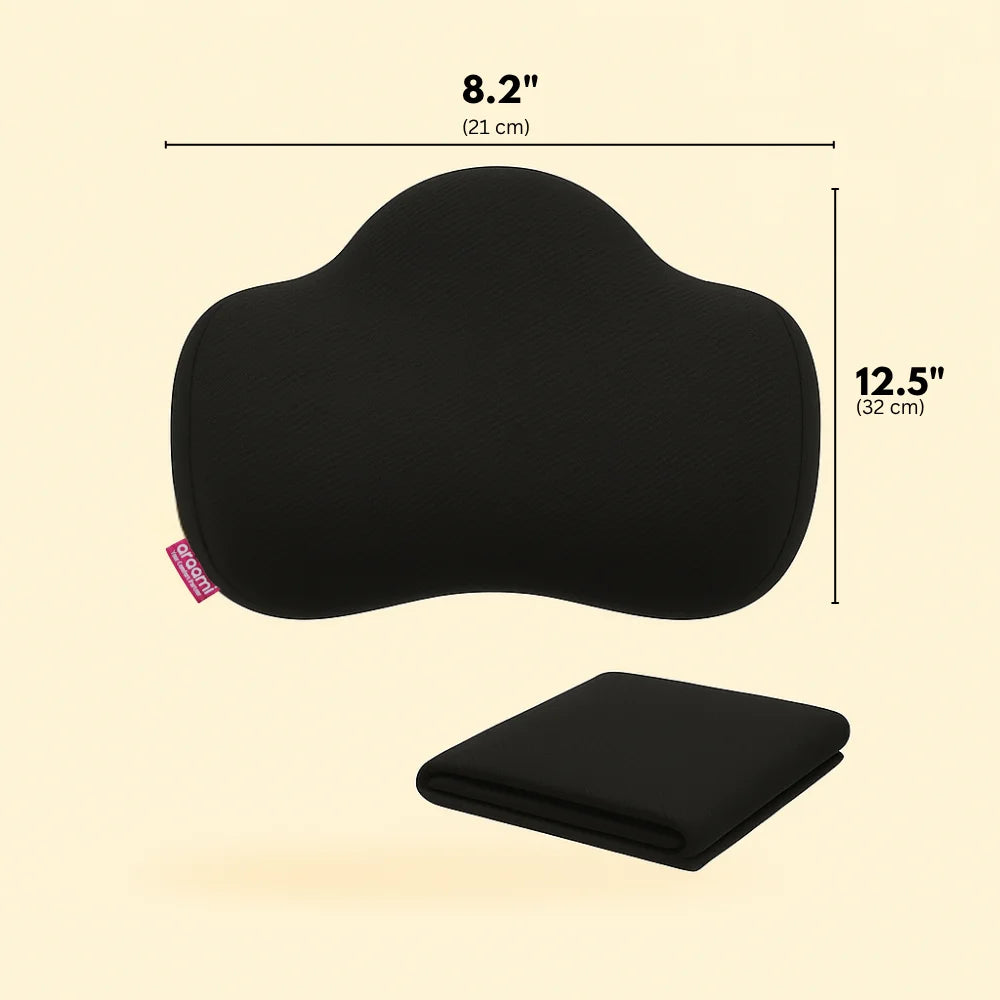 Only Cover of Zudo CoreComfort Ribbed Neck Rest Cushion - Image 2